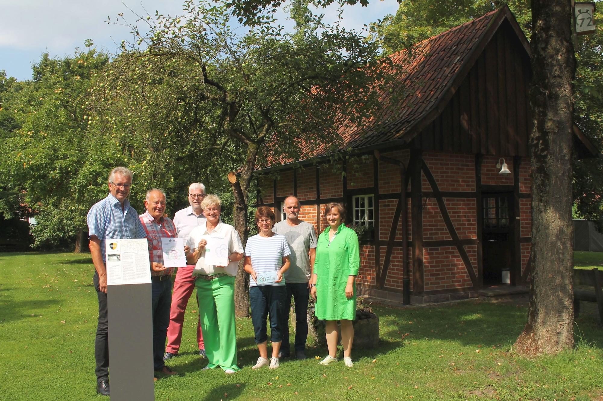 Fördermittelübergabe (Foto Nicole Evering / WN)